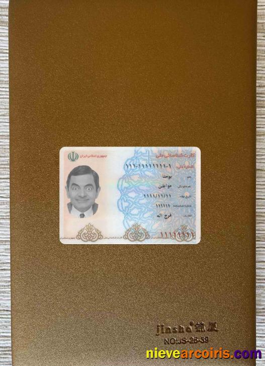 Iran identity card photolook